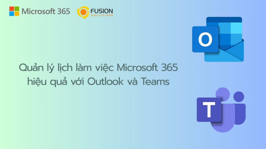 Quản lý lịch làm việc Microsoft 365