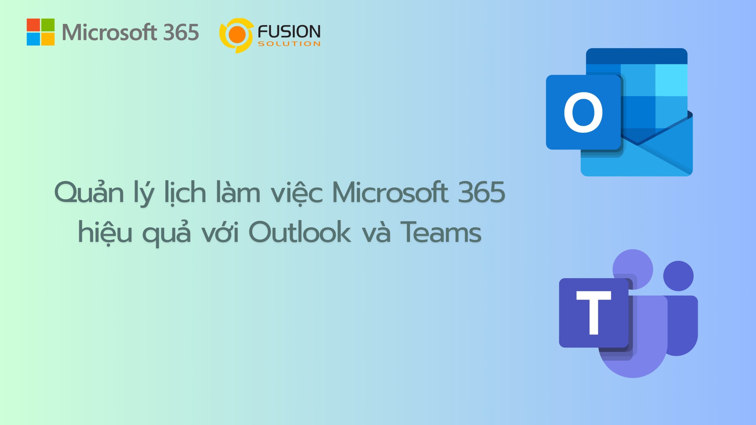 Quản lý lịch làm việc Microsoft 365