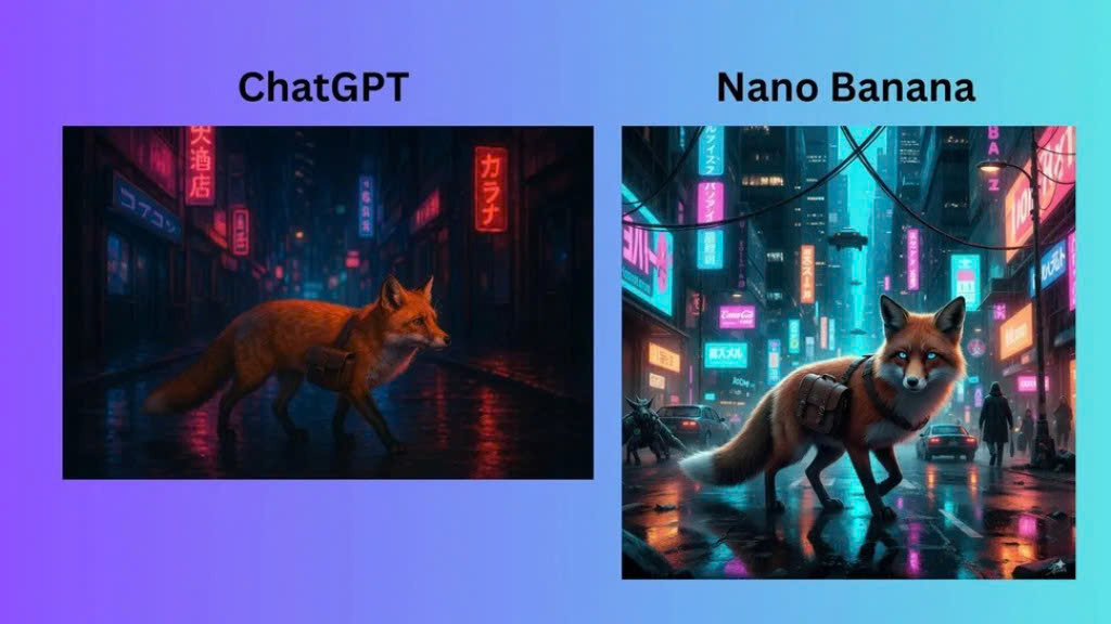 Nano Banana vs GPT-5