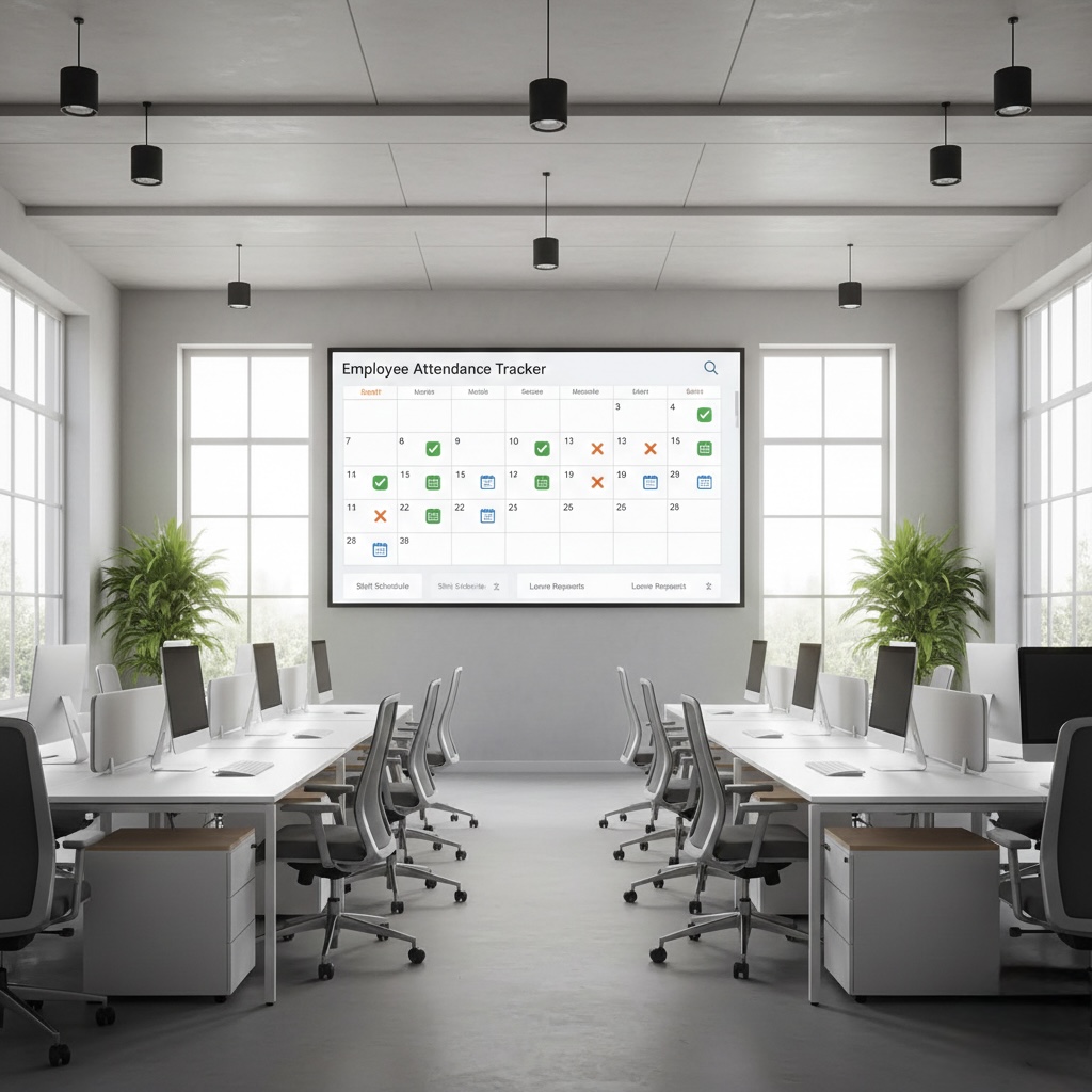 Nhìn thấy tình trạng nhân sự theo thời gian thực